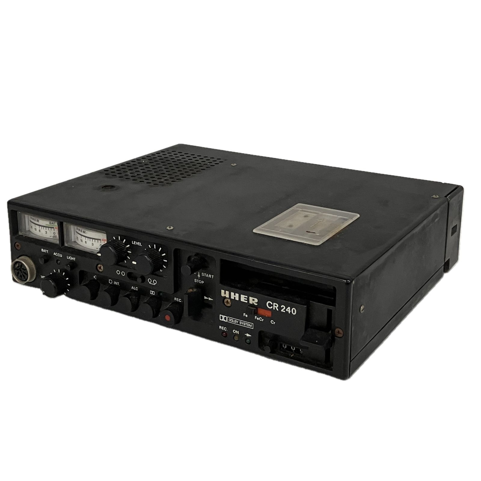 UHER CR240 ウーヘル コンパクトステレオカセットデッキ 音響 オーディオ ジャンク S10442401