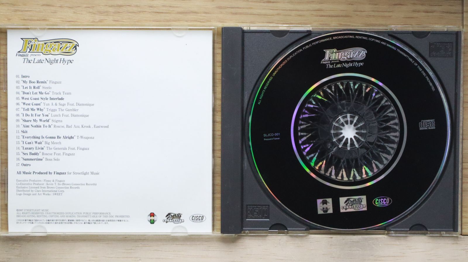 国内盤CD☆フィンガズ/Fingazz□ フィンガズ・プレゼンツ・ザ