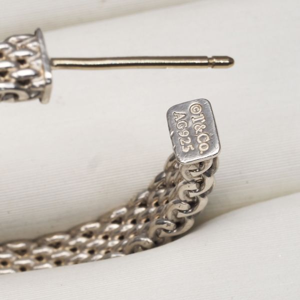 ティファニー サマセットフープピアス AG925