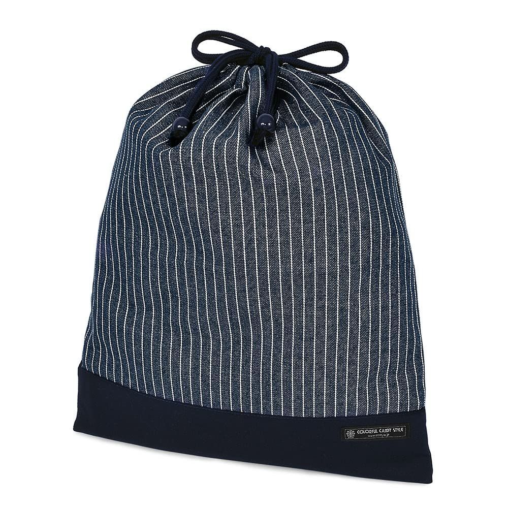 入園・入学5点セット リバーシブル (レッスンバッグQ/シューズケースQ/体操服袋/お弁当袋/コップ袋) ディープネイビー N8184800 入園・入学5点セット リバーシブル (レッスンバッグQ⁄シューズケースQ