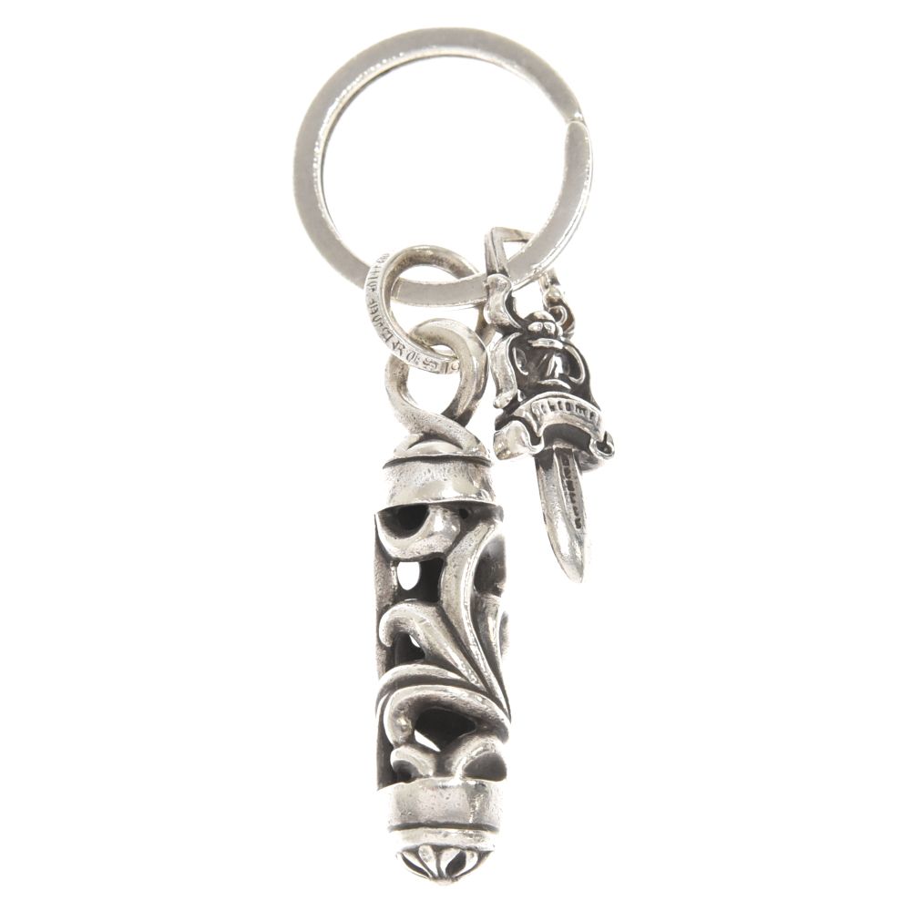 CHROME HEARTS (クロムハーツ) CELTIC ROLLER KEY RING ケルティックローラーシルバーキーリング キーホルダー