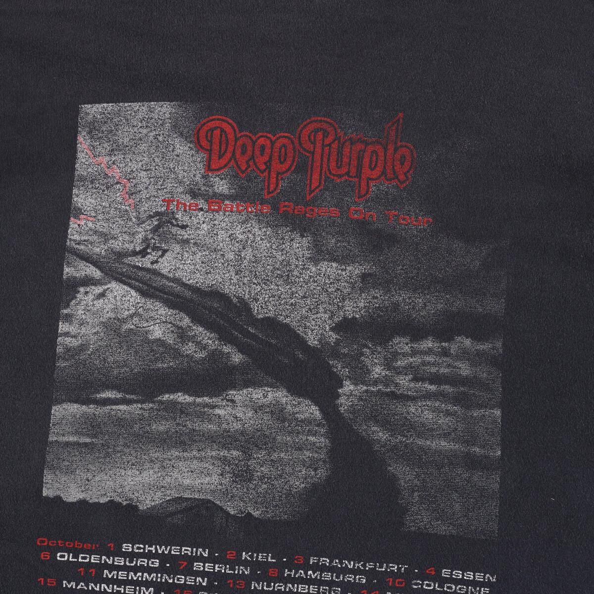 日本製・綿100% 90年代 DEEP PURPLE ディープパープル The Battle