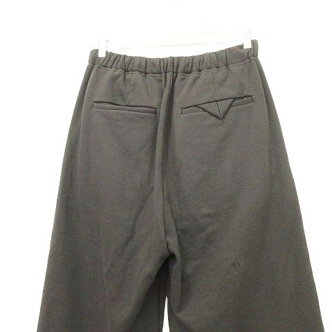 アンセルム ANCELLM タック スウェット パンツ ANC PT 89 裏毛 1 チャコール テーパードデニム スラックス 