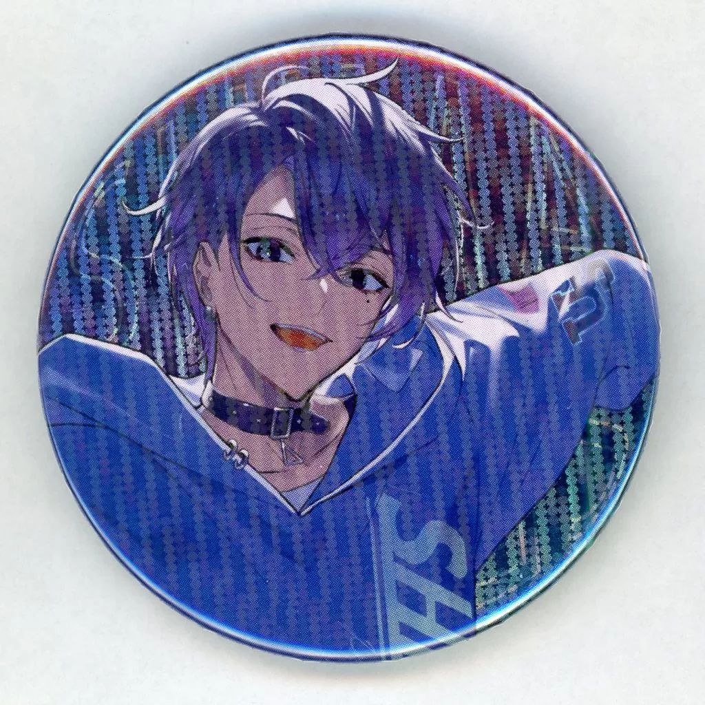 中古】バッジ・ピンズ 志麻(等身/衣装青) 缶バッジ(ホロ) 「10th