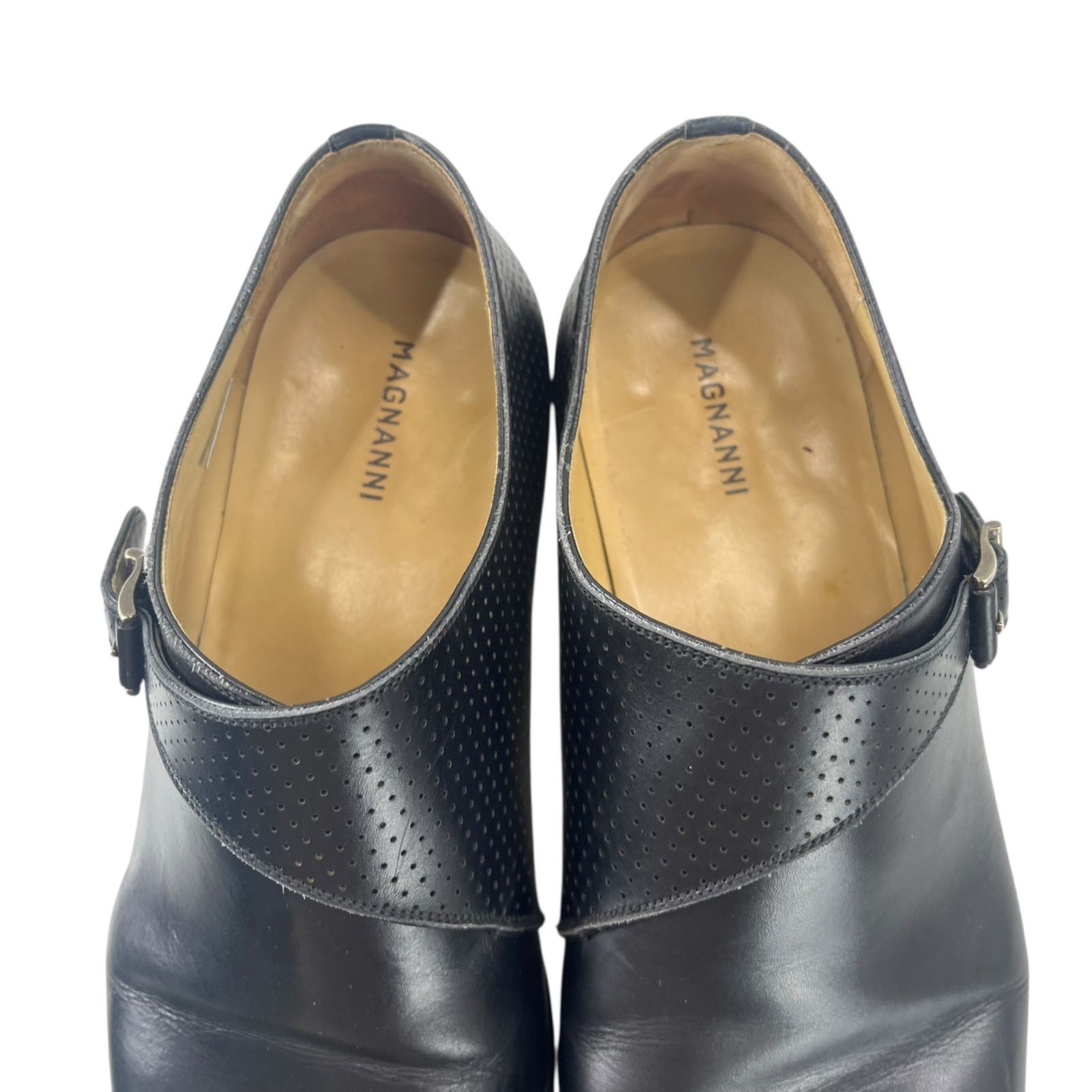 マグナーニ MAGNANNI シングルモンク ビジネス ドレスシューズ