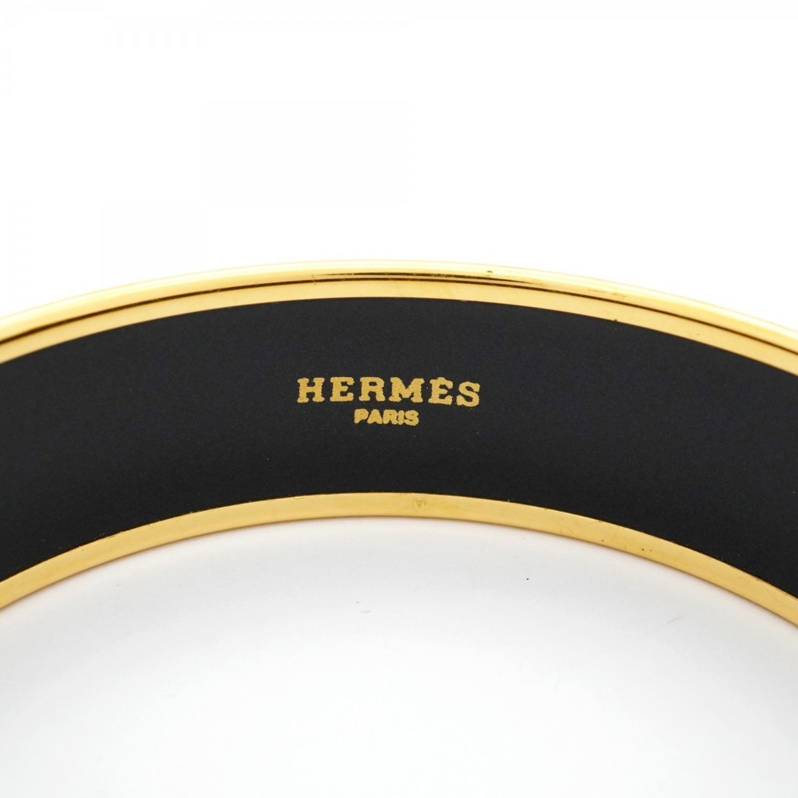 優れた エルメス Hermes エルメス バングル エマイユGM GPメッキ 七宝焼き ゴールド マルチカラーレディース