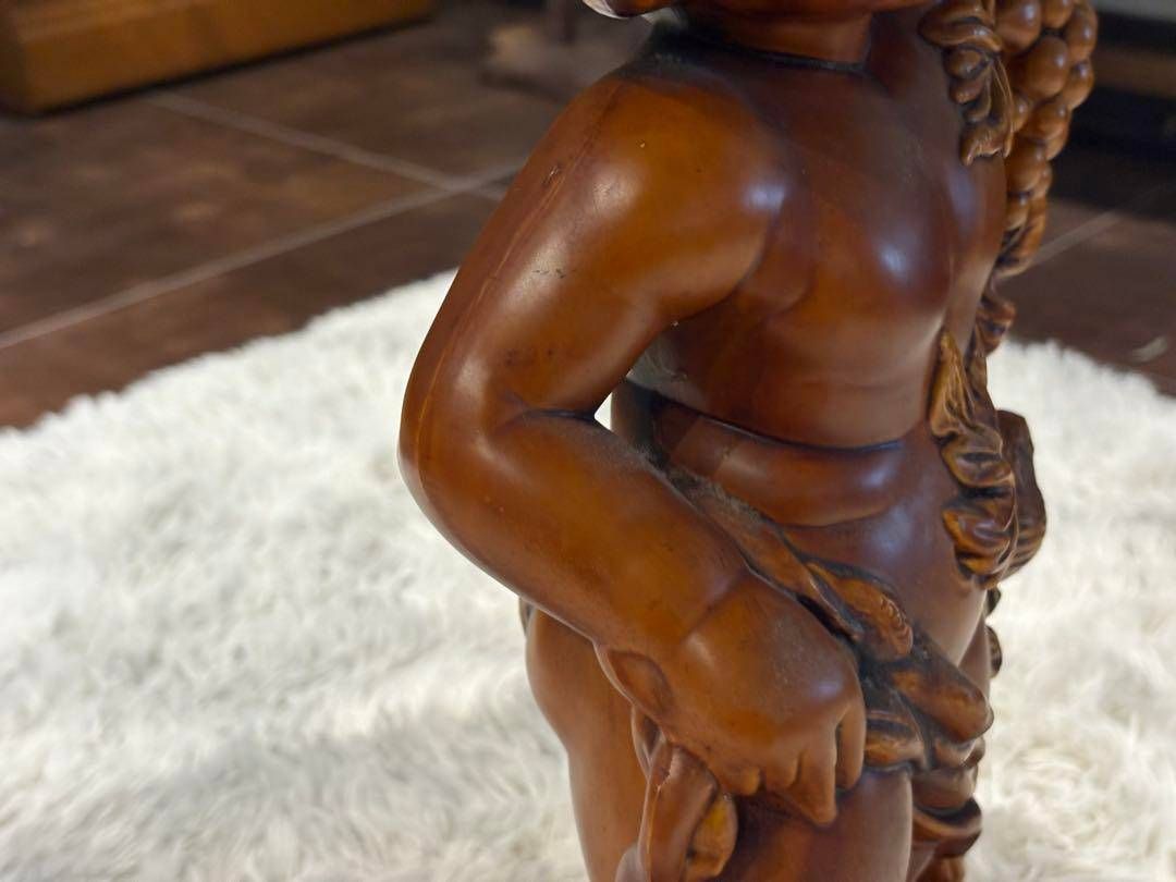 ヨーロピアン クラシック 木彫 丸テーブル ラウンドテーブル アンティーク YZ MARWIL-DEMENAGEMENTS_CH