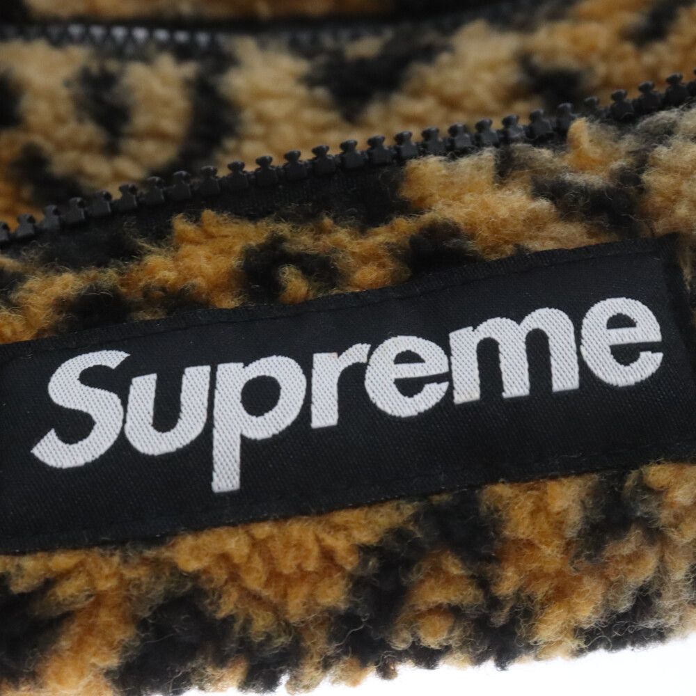 SUPREME (シュプリーム) 17AW Leopard Fleece Waist Bag レオパード ...