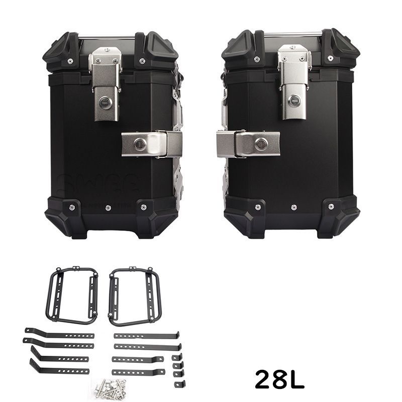 サイドボックス バイク用サイドケース 左右セット(片側28L) サ イド