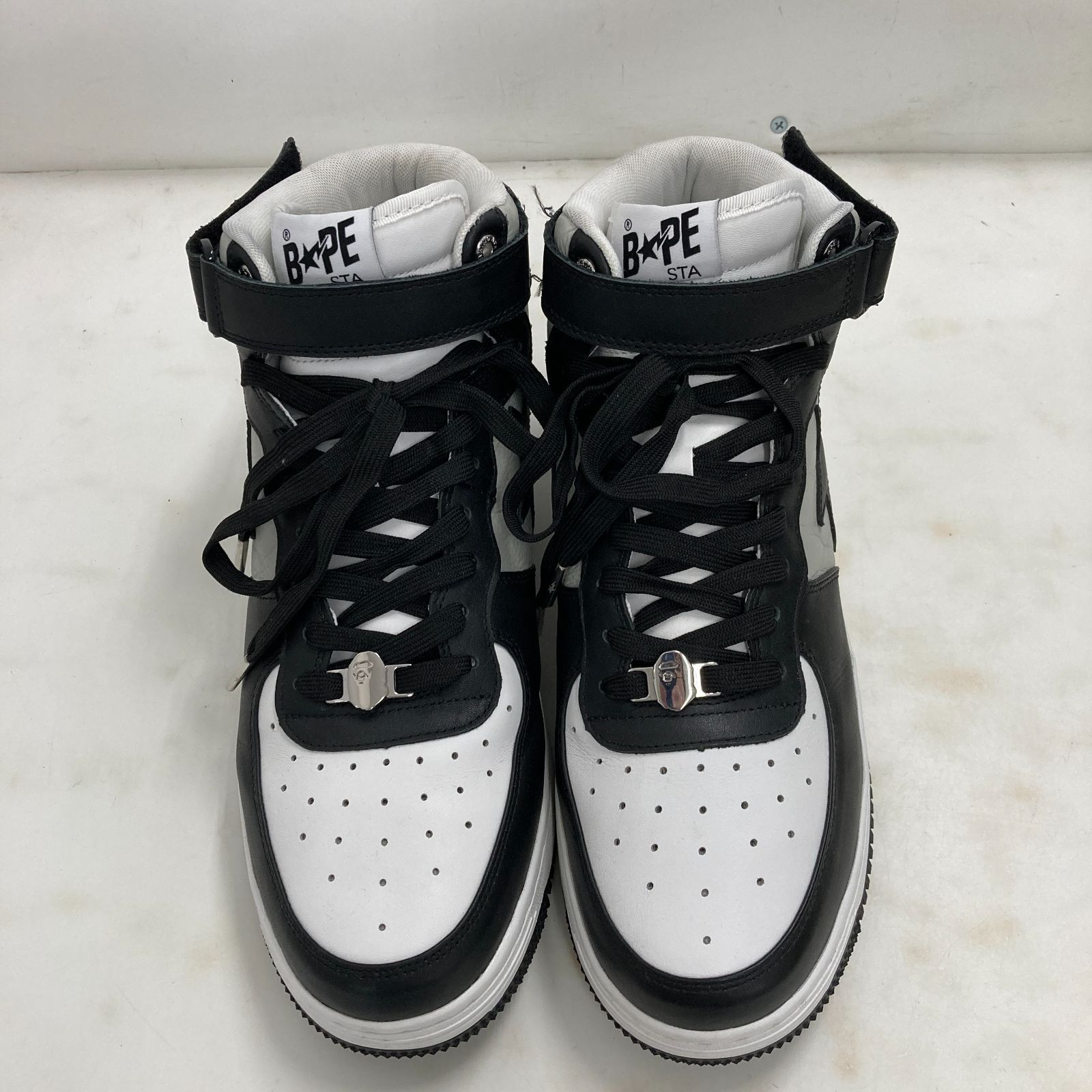 02m2671A BATHING APE ア ベイシングエイプ　BAPE STA MI スニーカー サイズ31cm　箱、収納袋、替え紐付き