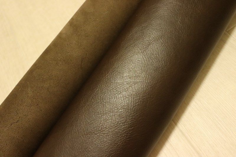 ヴィンテージ 199ds クロム革 牛革 イタリア レザー スムース加工 半裁 一枚革 レザークラフト 革 皮 本革 diy 生地 材料