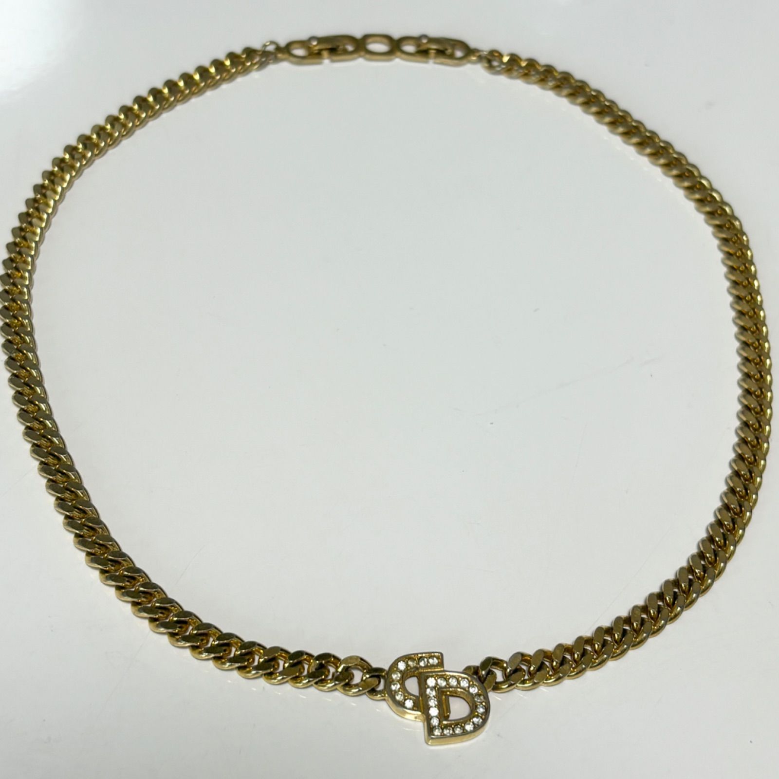 送料無料】Christian Dior/クリスチャンディオール/CDロゴ/チェーン 