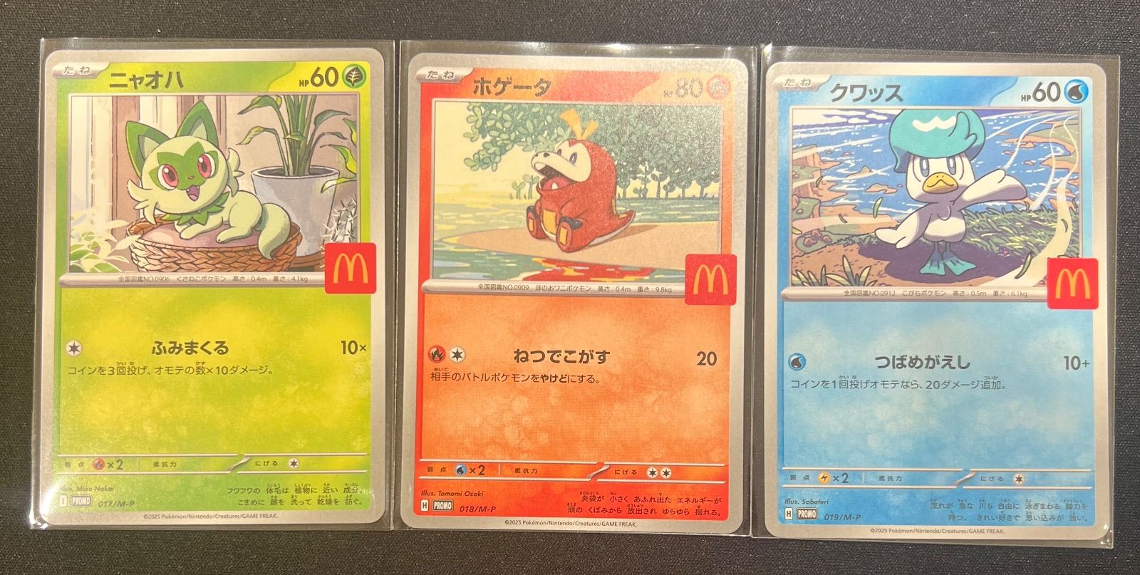 ポケモンカード ニャオハ ホゲータ クワッス 御三家