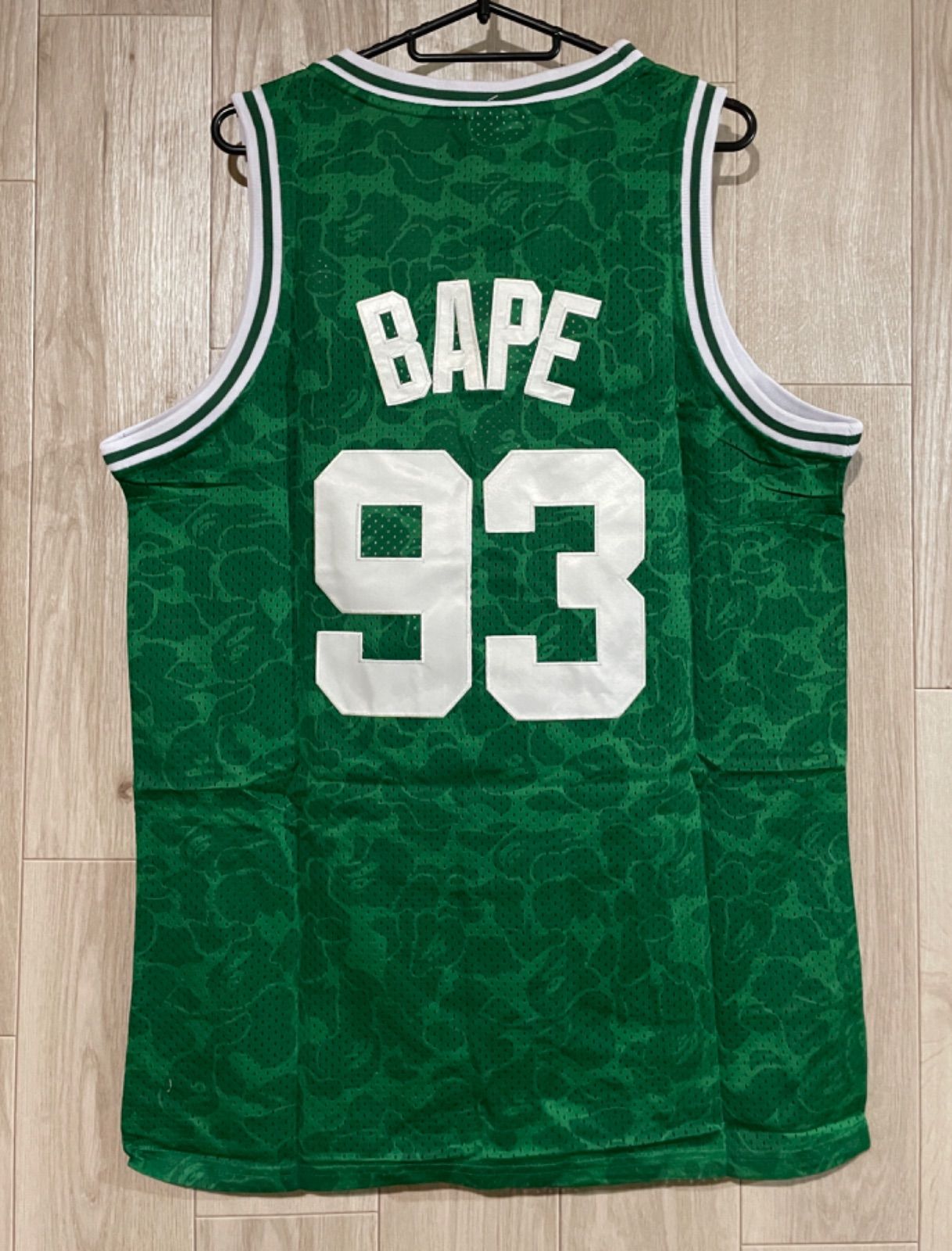 Boston Celtics X A bathing Ape BAPE 93 NBA Jersey - Matador