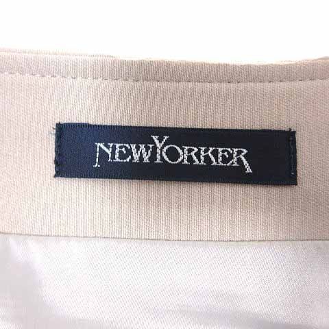 ニューヨーカー NEWYORKER 台形スカート ひざ丈 33-76 XXL