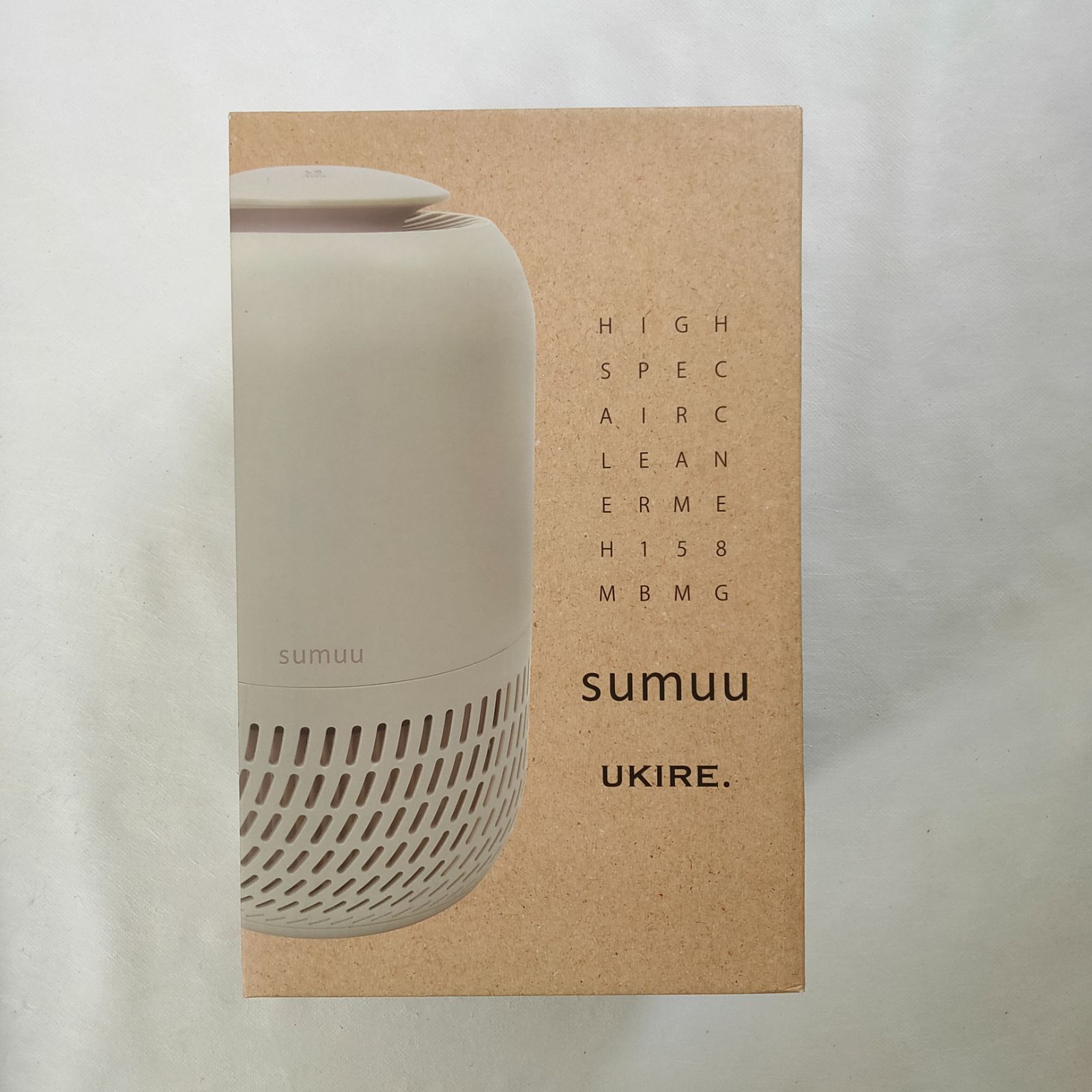 新品未使用】マクロス sumuu スムウ 高性能空気清浄機 ウキレ MEH-158 