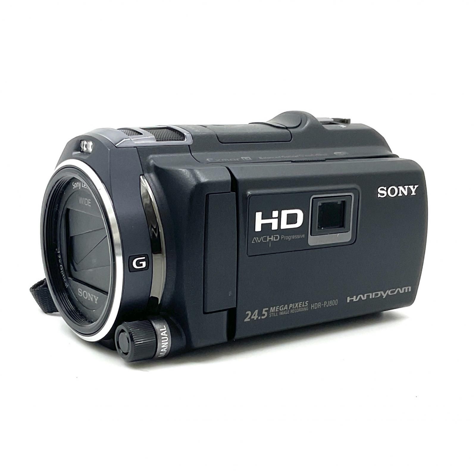 全額返金保証 最速発送 Sony HDR-PJ800 B ブラック 動作 済