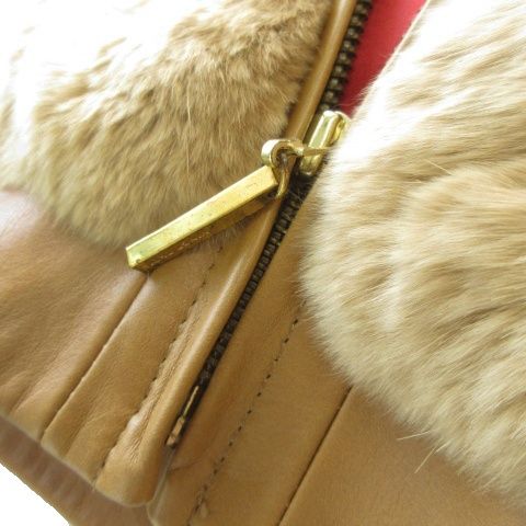 全国送料無料の通販 23区 オンワード樫山 ファージャケット ジップアップ ラビット ジャケット・アウター