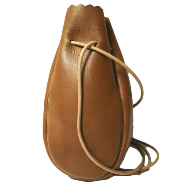 CANTATE カンタータ Kinchaku Bag 巾着バッグ FAUVE ヴォー・バレニア 