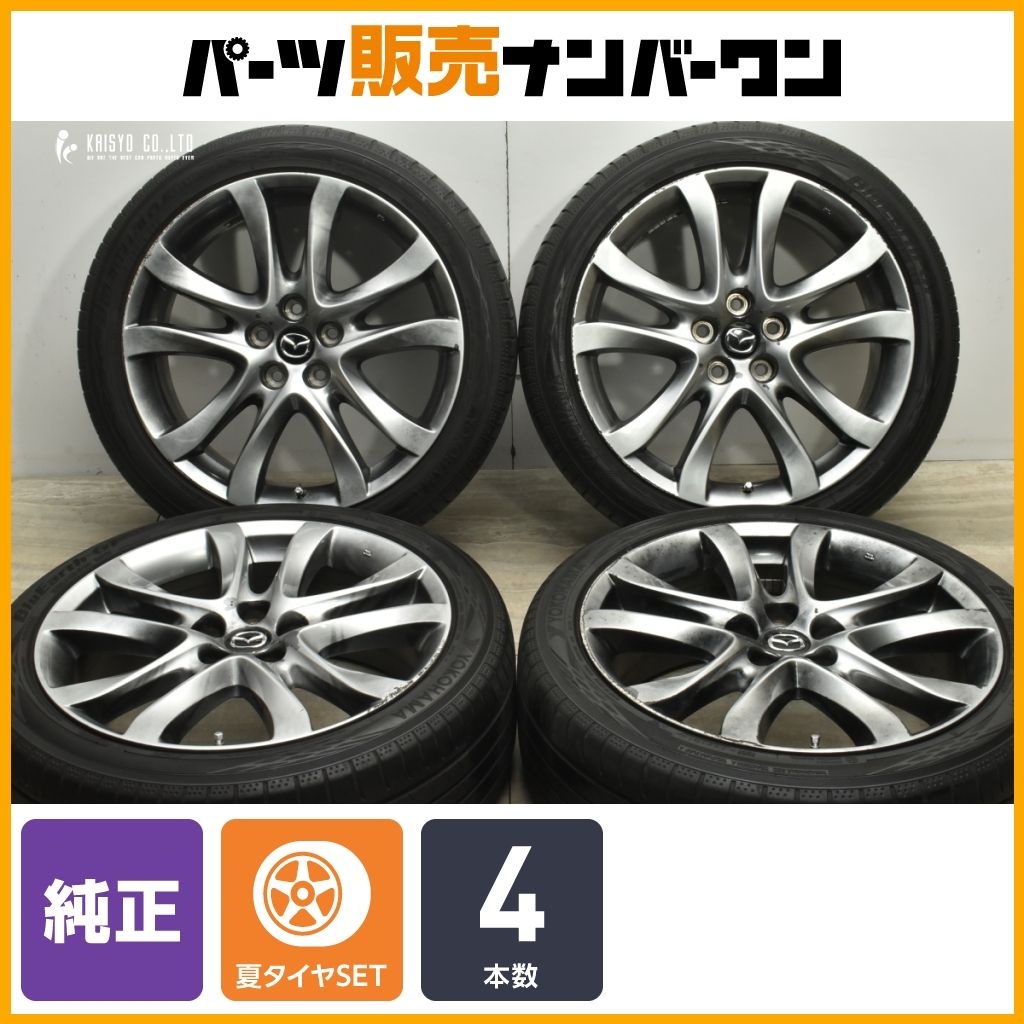 マツダ MAZDA6 新車外し ブリヂストン 純正タイヤ 225/45/R19 マツダ MAZDA6 新車外し ブリヂストン 純正タイヤ 225/45/R19 マツダ