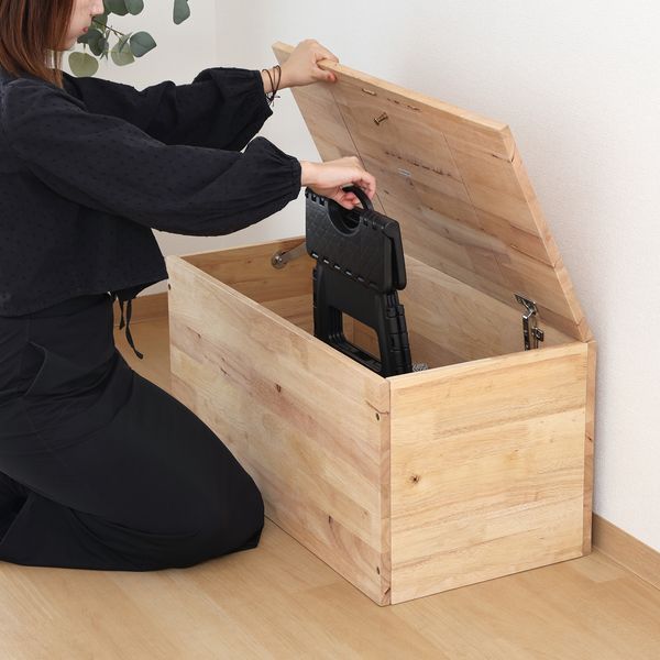 ines(アイネス) 天然木玄関ベンチ 幅120cm BR・ブラウン NK-7412 ines(アイネス) 天然木玄関ベンチ 幅120cm BR・ブラウン NK-7412 ⁄a