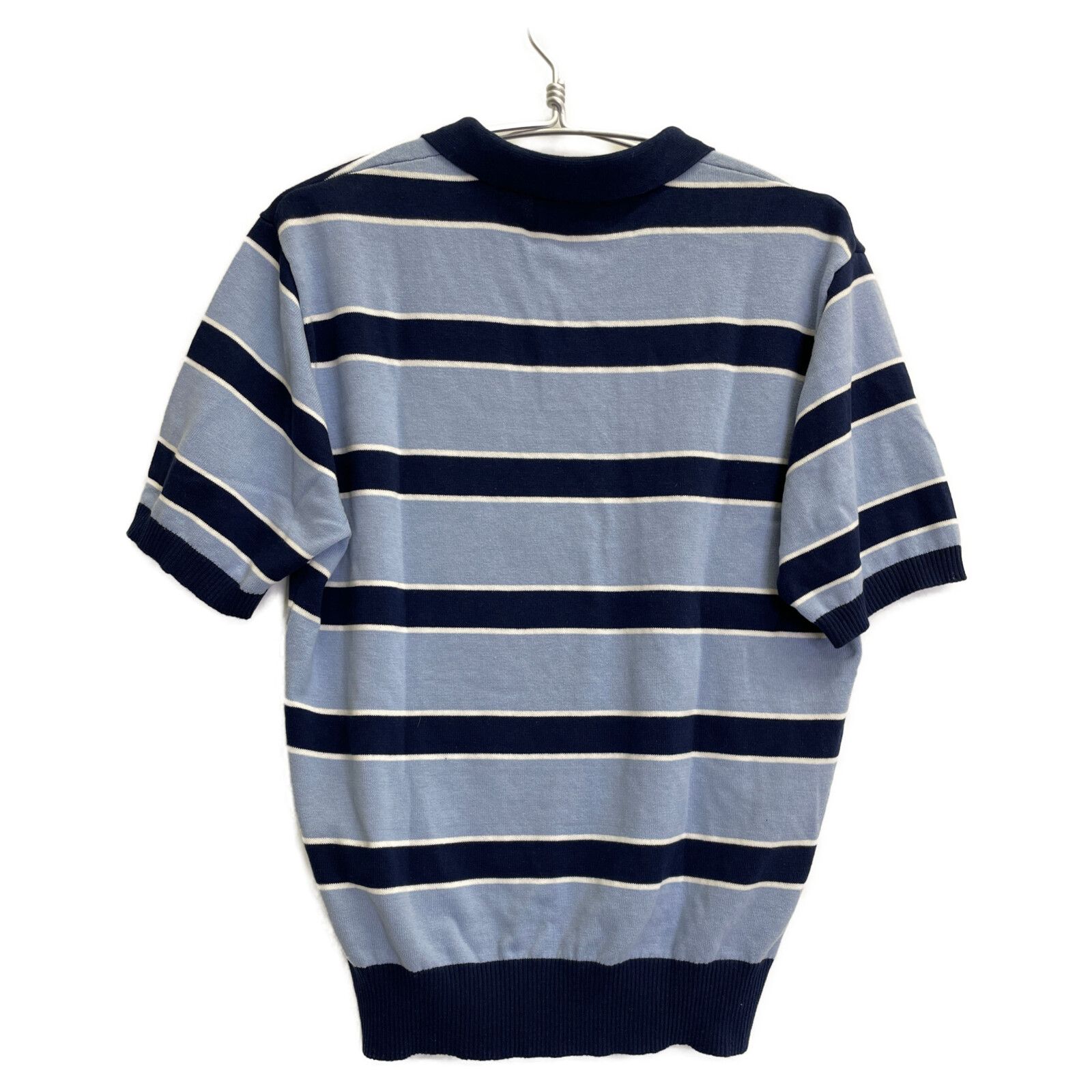 BOTT ポロシャツ Mサイズ グレー/青 BOTT ポロシャツ Mサイズ グレー/青