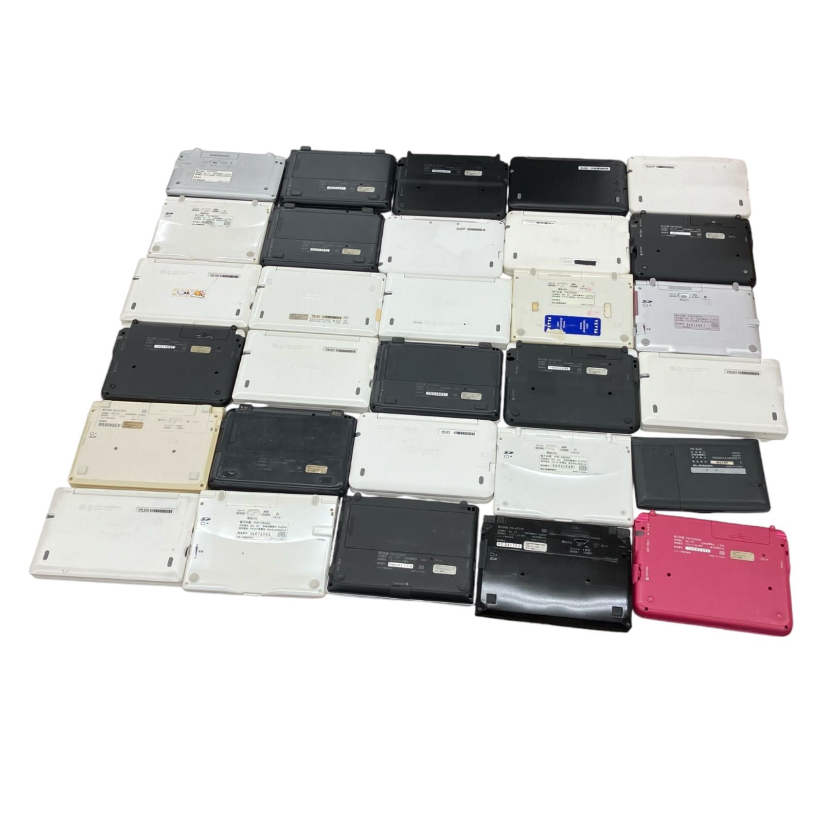 186001 現状品 ジャンク品 SHARP シャープ 電子辞書 30点まとめ売り