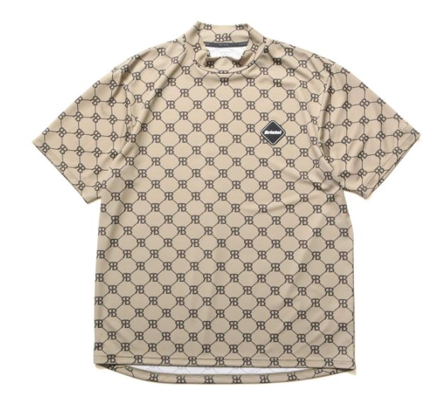 F.C.R.B MONOGRAM S/S MOCKNECK TOP シャツ FCRB-232016 - メルカリ