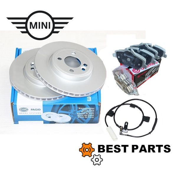 BMW MINI フロントブレーキ3点セット R55 56 57 58 59 34116772892 34356789329 34116858651