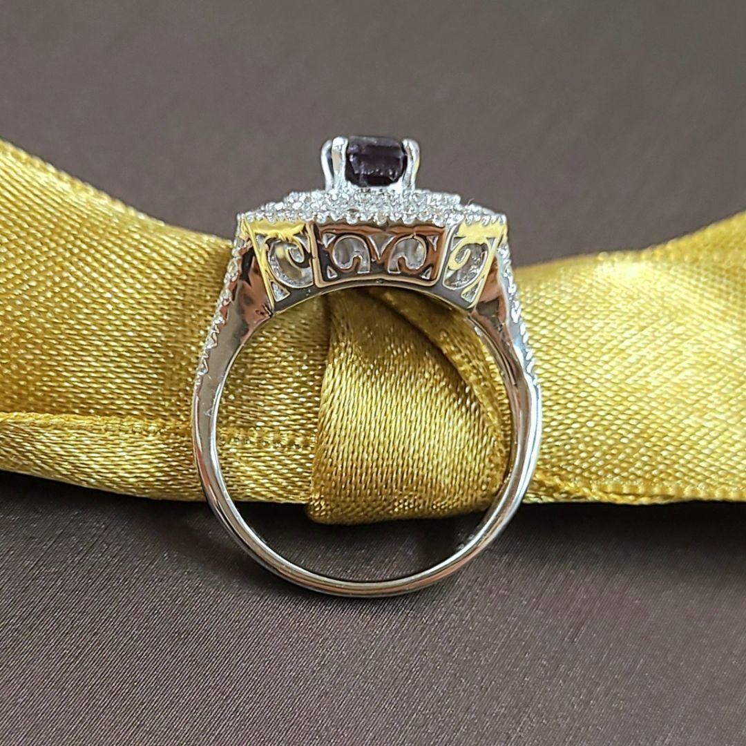超希少！宝石の王！1.38ct アレキサンドライト ダイヤモンド