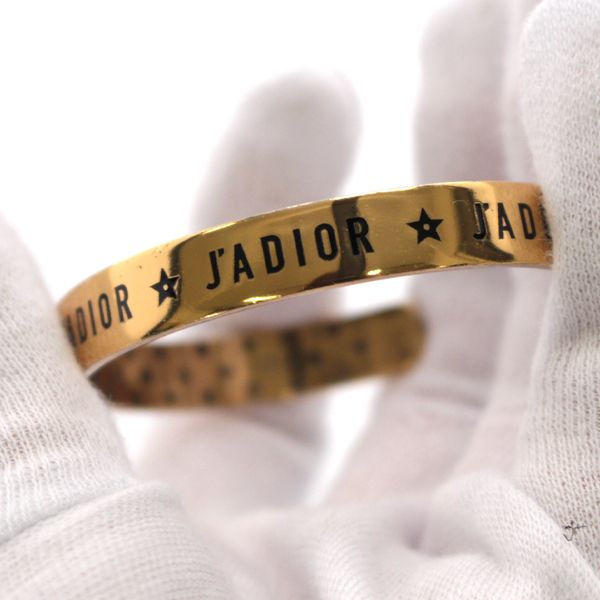 J'ADIOR ゴールド バングル ディオール J'Adior ジャディオール ロゴ スター バングル ゴールド