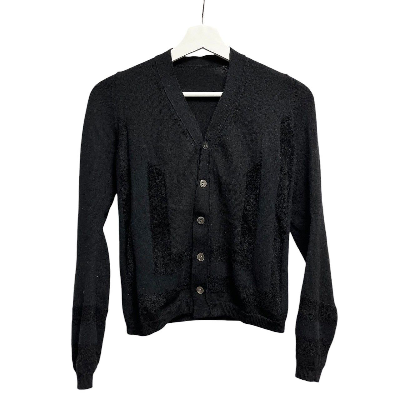 COMME des GARCONS コムデギャルソン 04AW パイルラインデザインカーディガン GN-N013 AD2004 COMME des GARCONS コムデギャルソン 04AW パイルラインデザイン