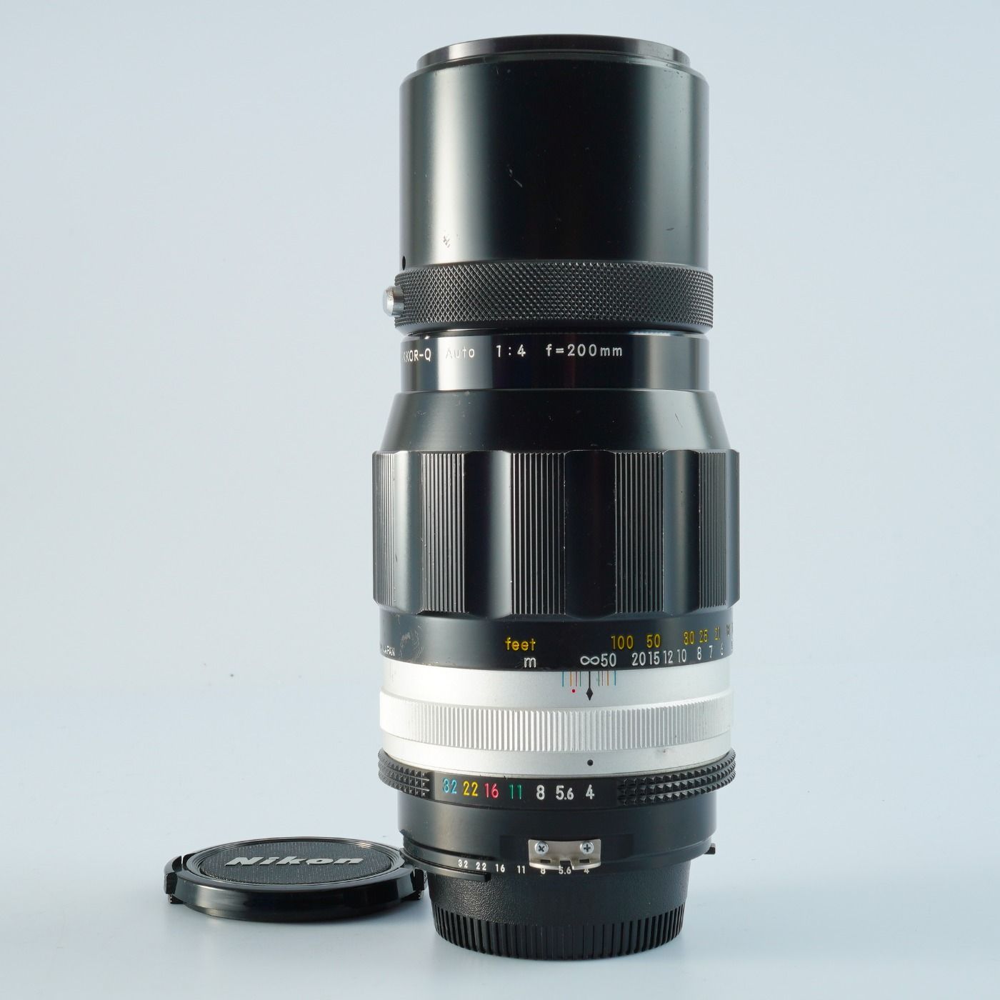 Nikon - Nikon ニコン Nikkor Q Auto 200mm f/4 Ai改  単焦点レンズ Nikon ニコン Nikkor Q Auto 200mm f/4 Ai改 単焦点レンズ