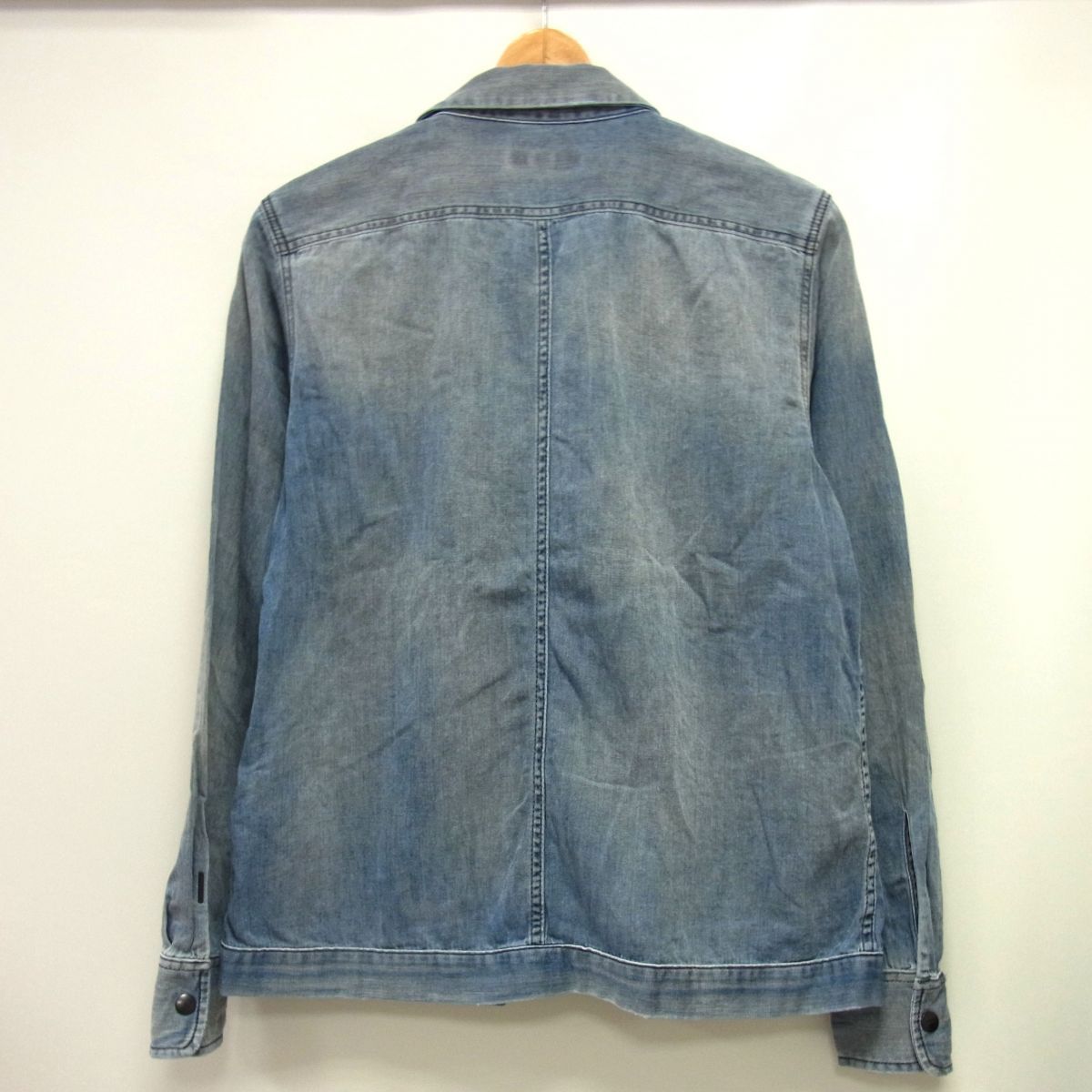 DIESEL　2way デニムジャケット ☆DIESEL ディーゼル デニムジャケット スナップボタン＆ジップ