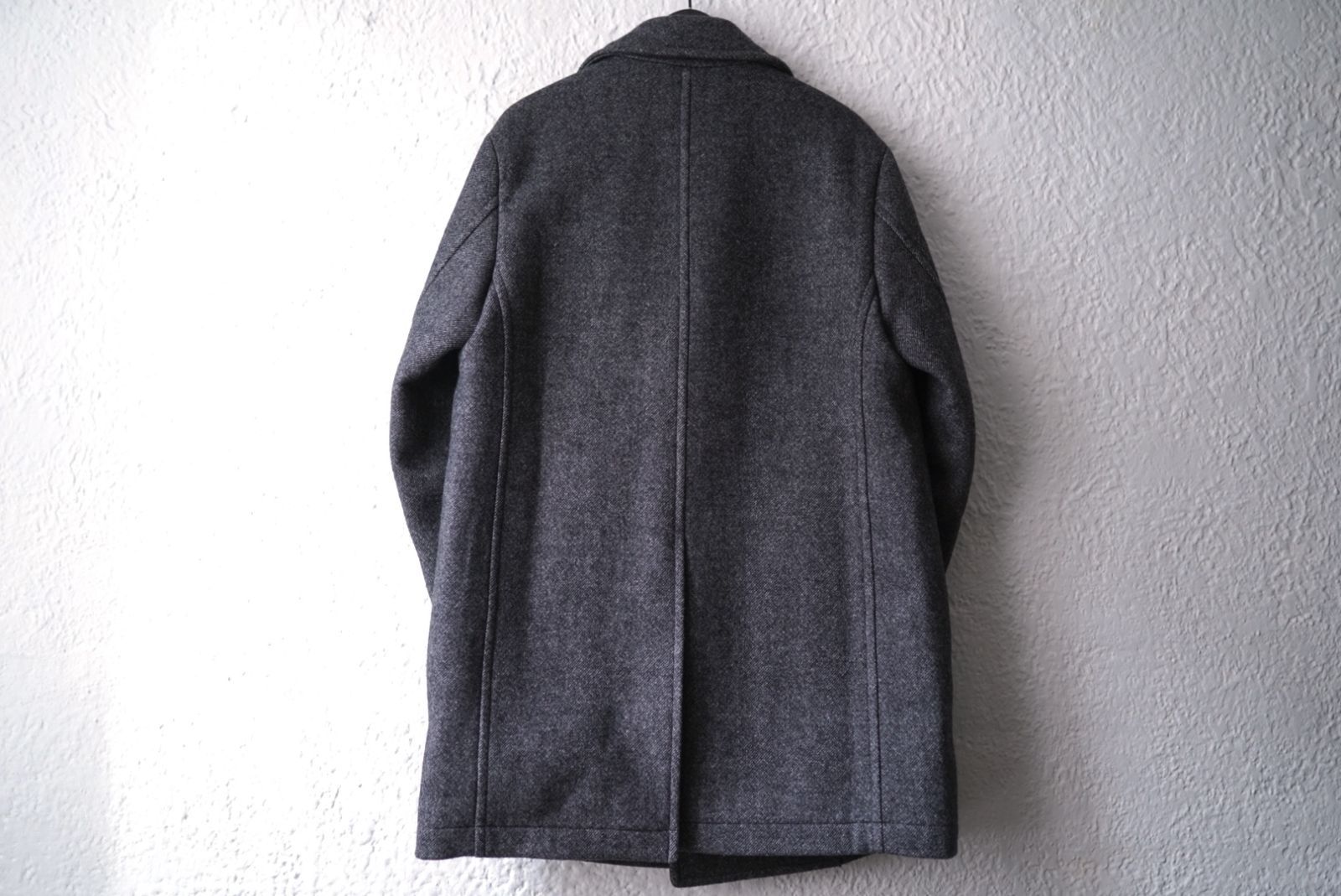 ジャケット・アウター HEUGN 22aw Victor 22AW VICTOR ウールメルトンダイアゴナルPコート / HEUGN
