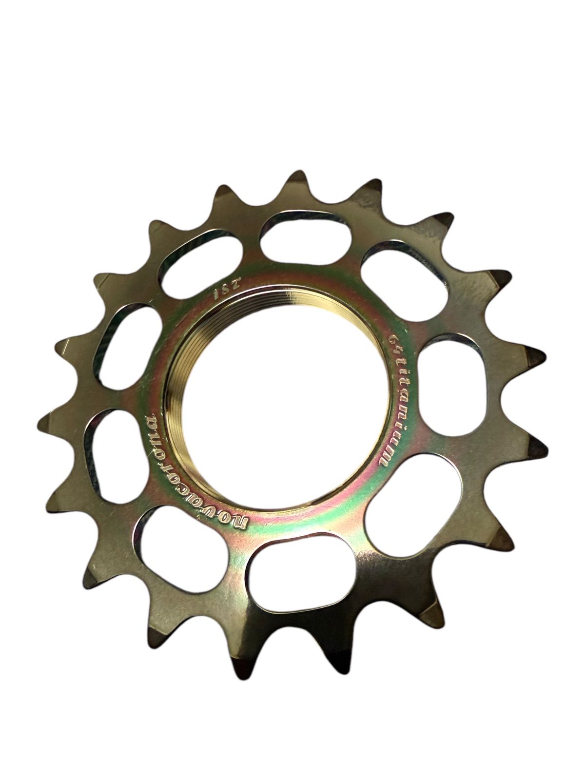 NOVACORONA チタンコグ 18T TiN ピスト 小ギアPIST6認定