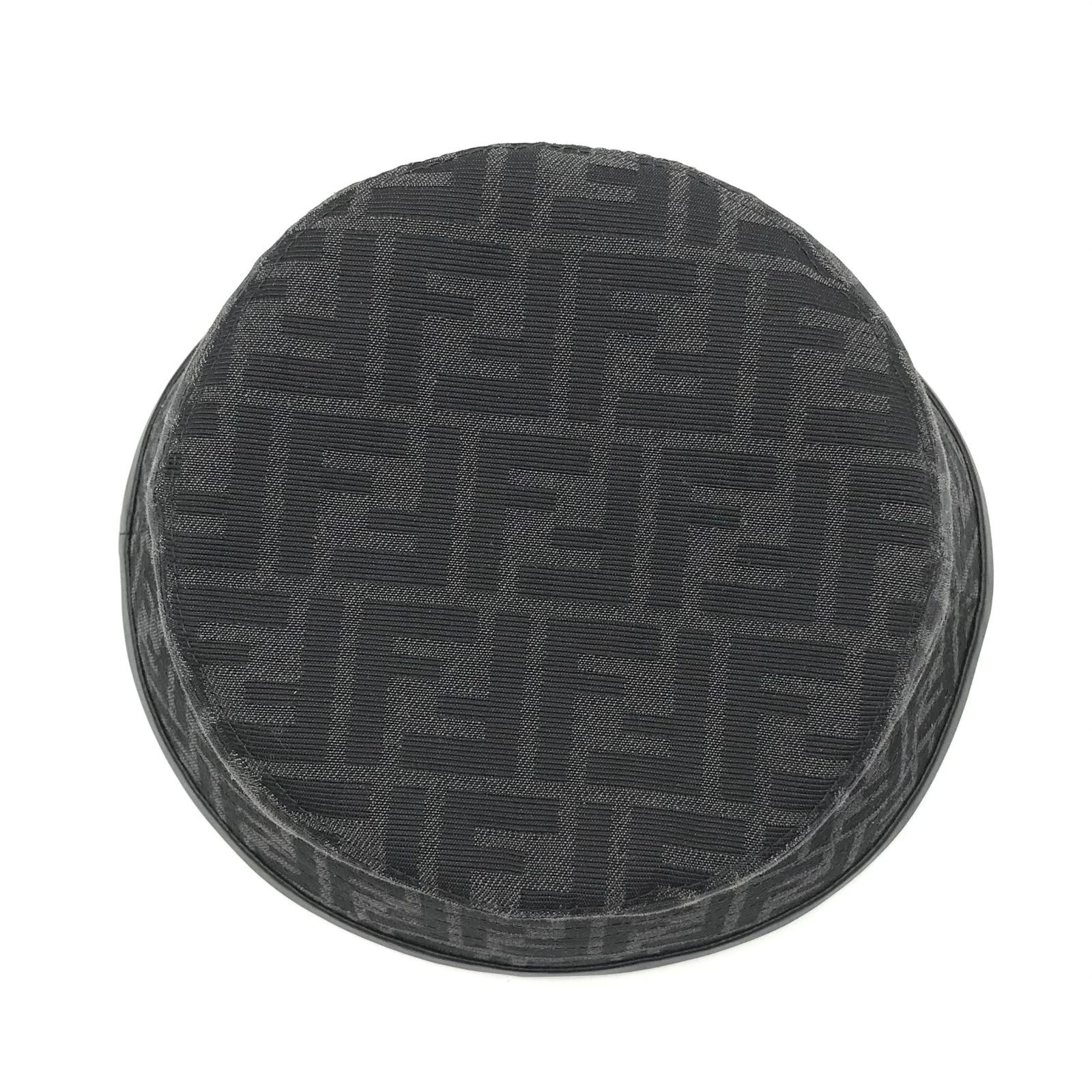 ▽【美品】FENDI/フェンディ ズッカ柄 FFモチーフ バケットハット 帽子