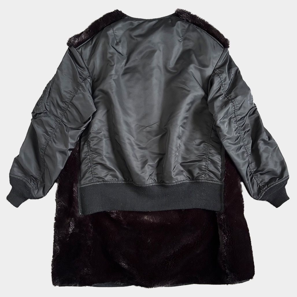 ジュンヤワタナベ2025-2025aw MA1ドッキングファーコート