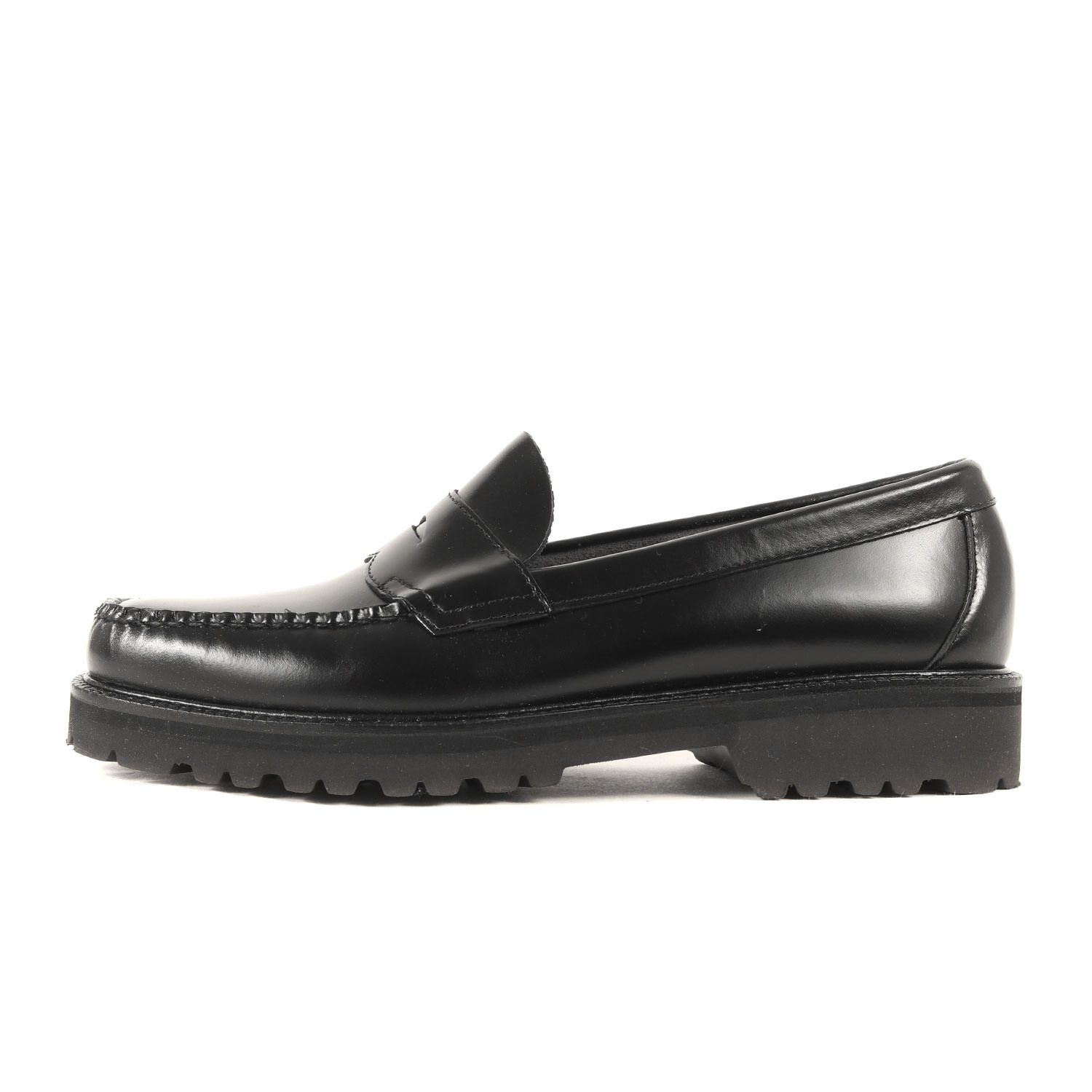 G.H.BASS G.Hバス 26.5cm メンズ コインローファー 黒 革靴 GH バス