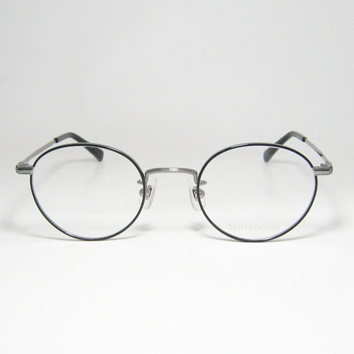 ロイドハウス クラシック 眼鏡 メガネ フレーム サングラス LH 531-BKP-47 度付可 ブラック