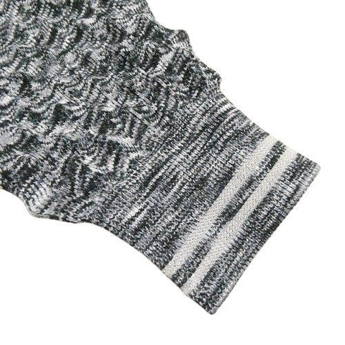 2023 パーリーゲイツ 美品 凹凸編み ニット セットアップ グレー系