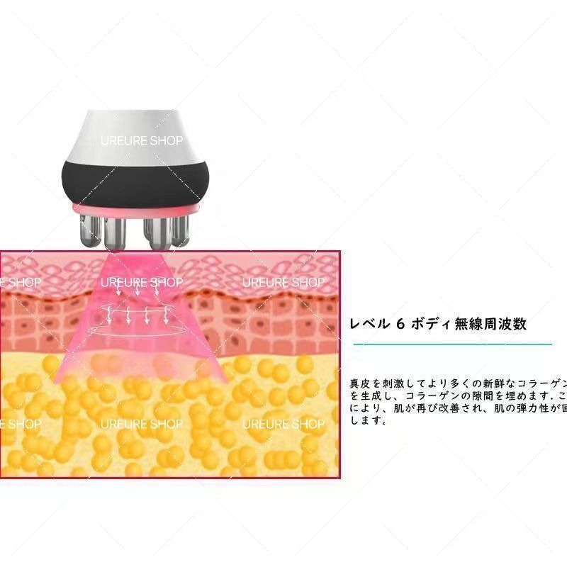送料無料】家庭用/業務用 3in1 40Khzキャビテーション 光ラジオ