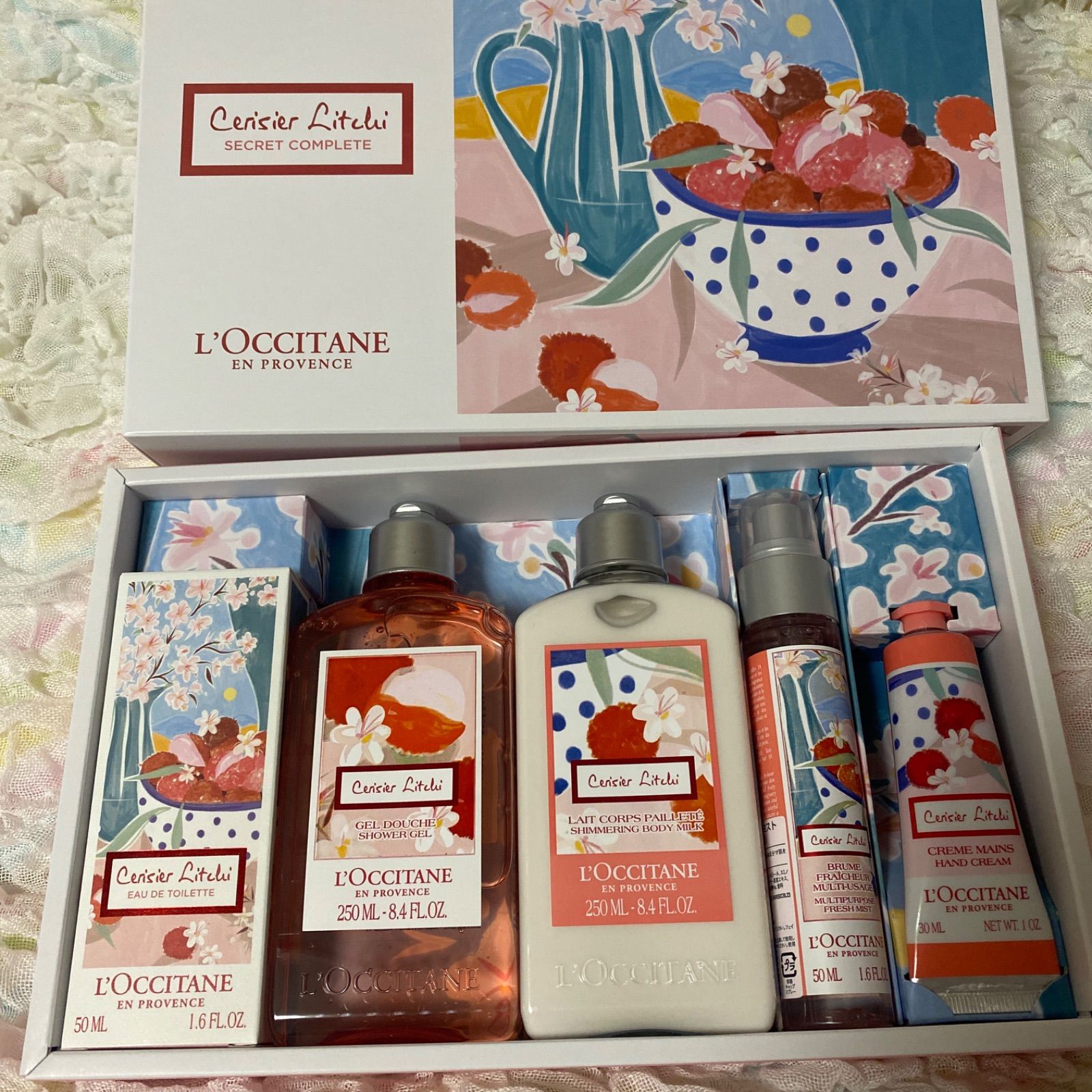 ＃L’OCCITANE　チェリーライムシークレットコンプリート