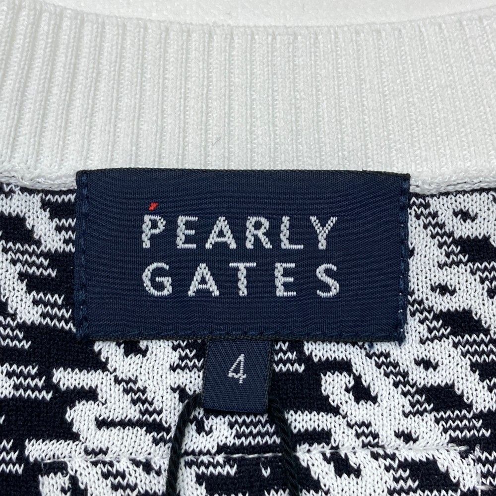 サイズ：4 PEARLY GATES パーリーゲイツ 2024年モデル Vネック ニット