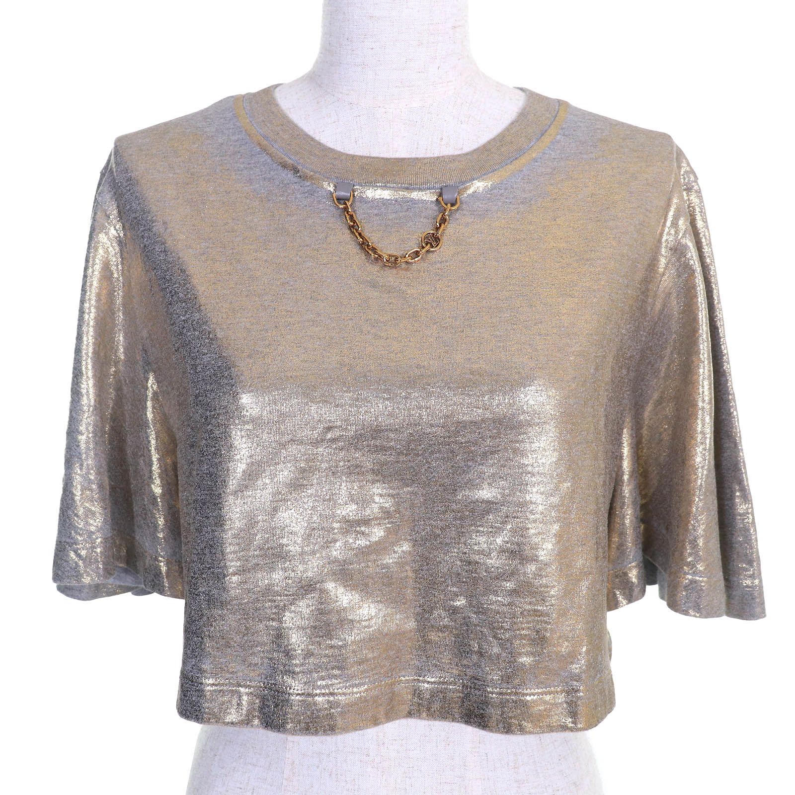 未使用品△LOUIS VUITTON ルイヴィトン 23SS コットン100％ LVロゴ  