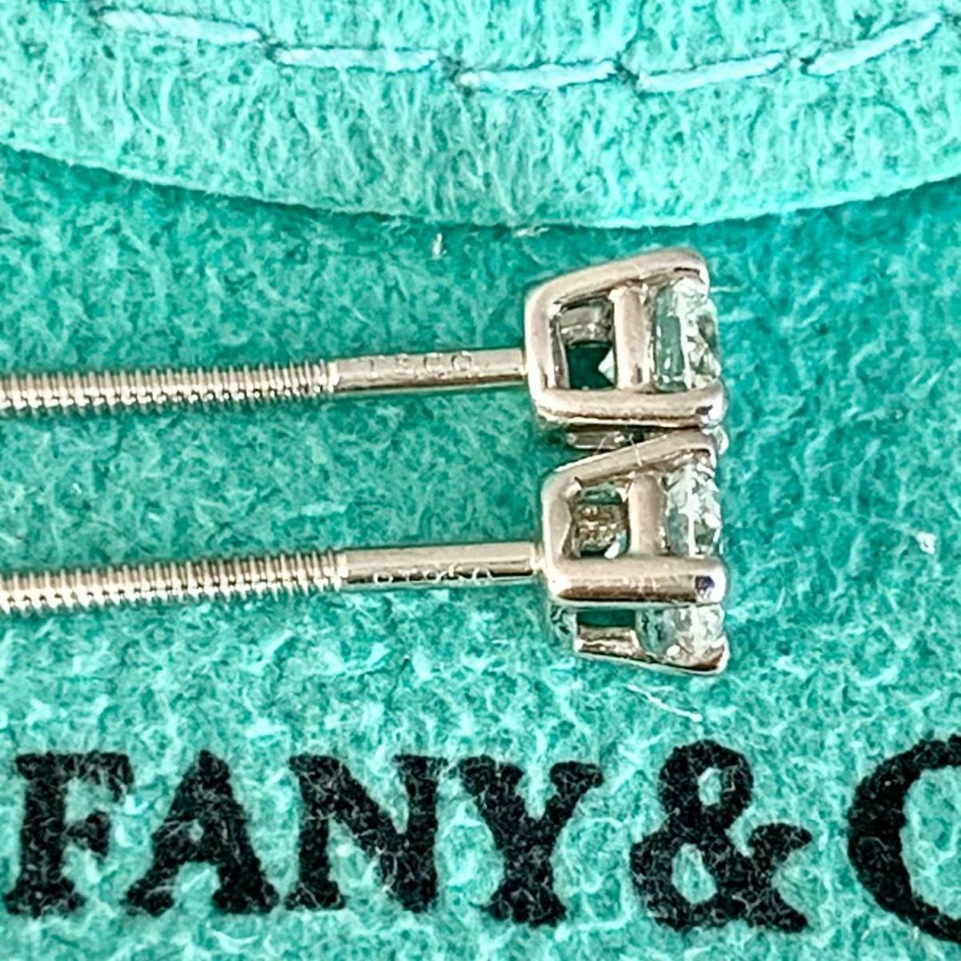 ティファニー TIFFANY ソリティア ダイヤモンド ピアス プラチナ 両耳 ティファニー 3.4mm ソリティア ダイヤ プラチナ ピアス S83S106