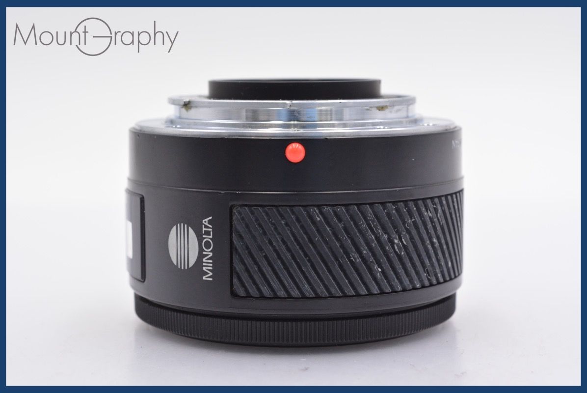 ミノルタ AF 50mm f1.4単焦点レンズ 【公式通販】