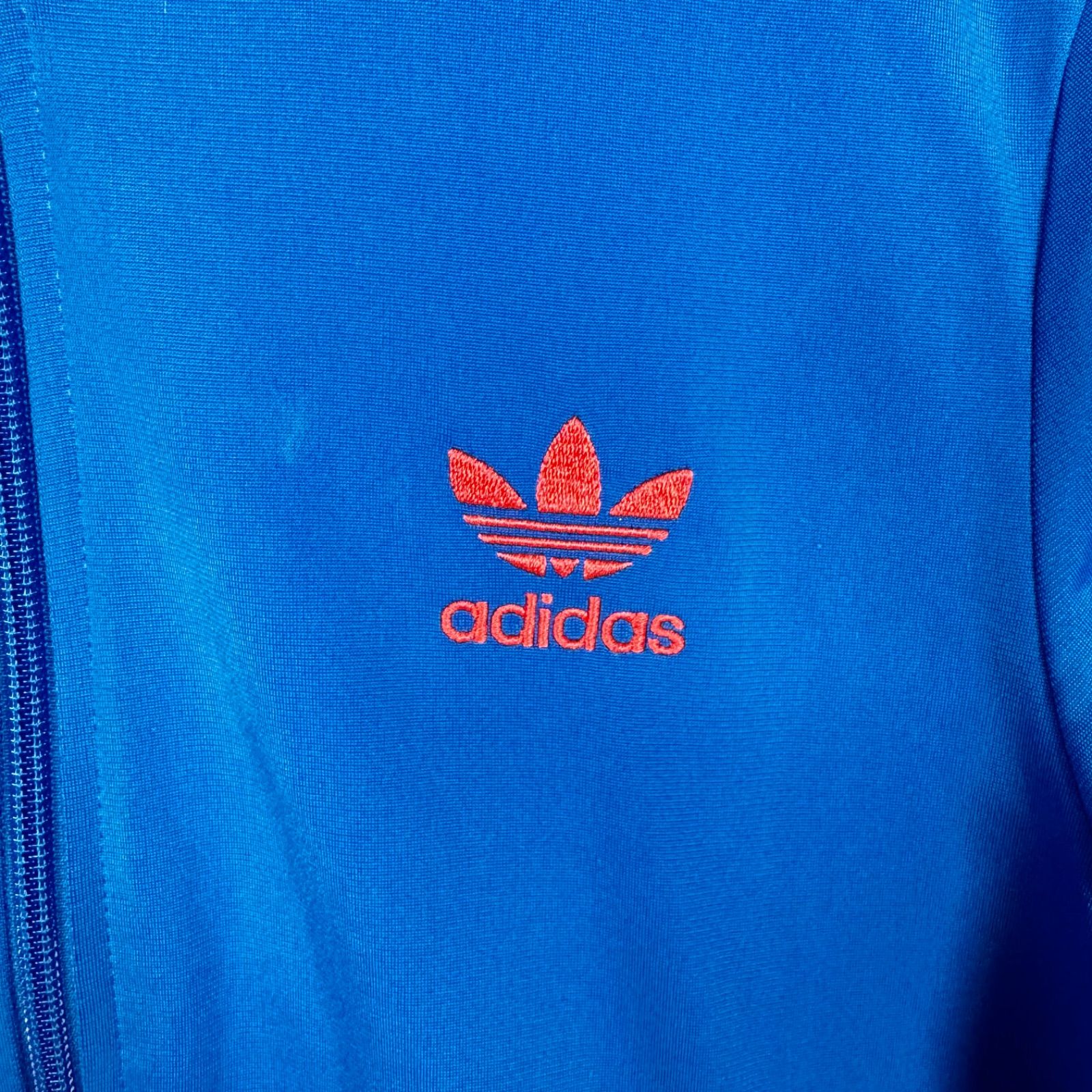 adidasアディダスレディースハーフジップトラックジャケットロゴ