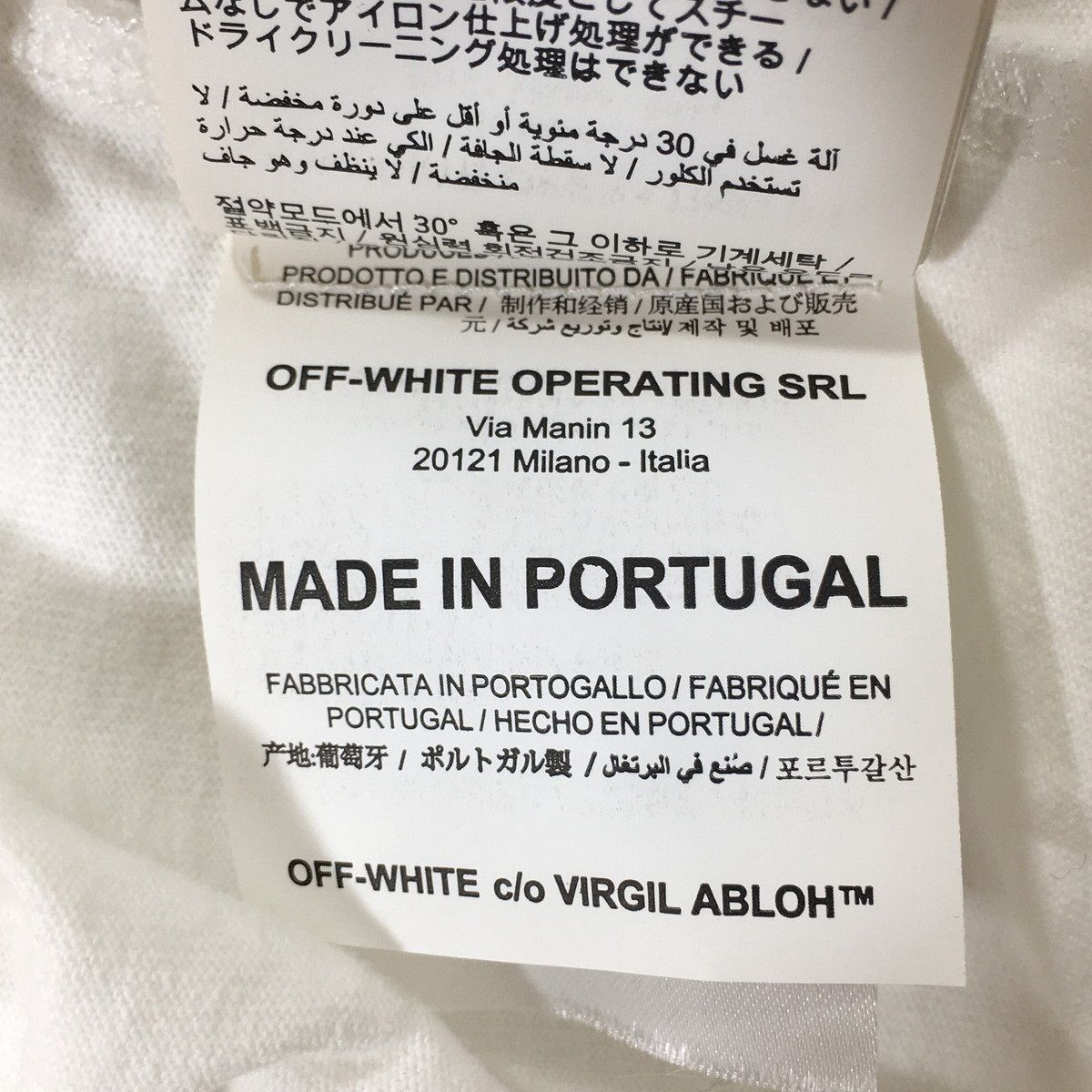 国内正規 20SS OFF-WHITE オフホワイト フューチュラ Tシャツ