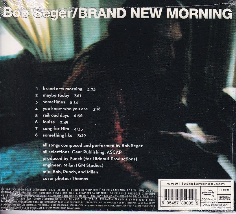 Brand New Morning 3枚 Bob Seger / Brand New Morning 未開封 - メルカリ